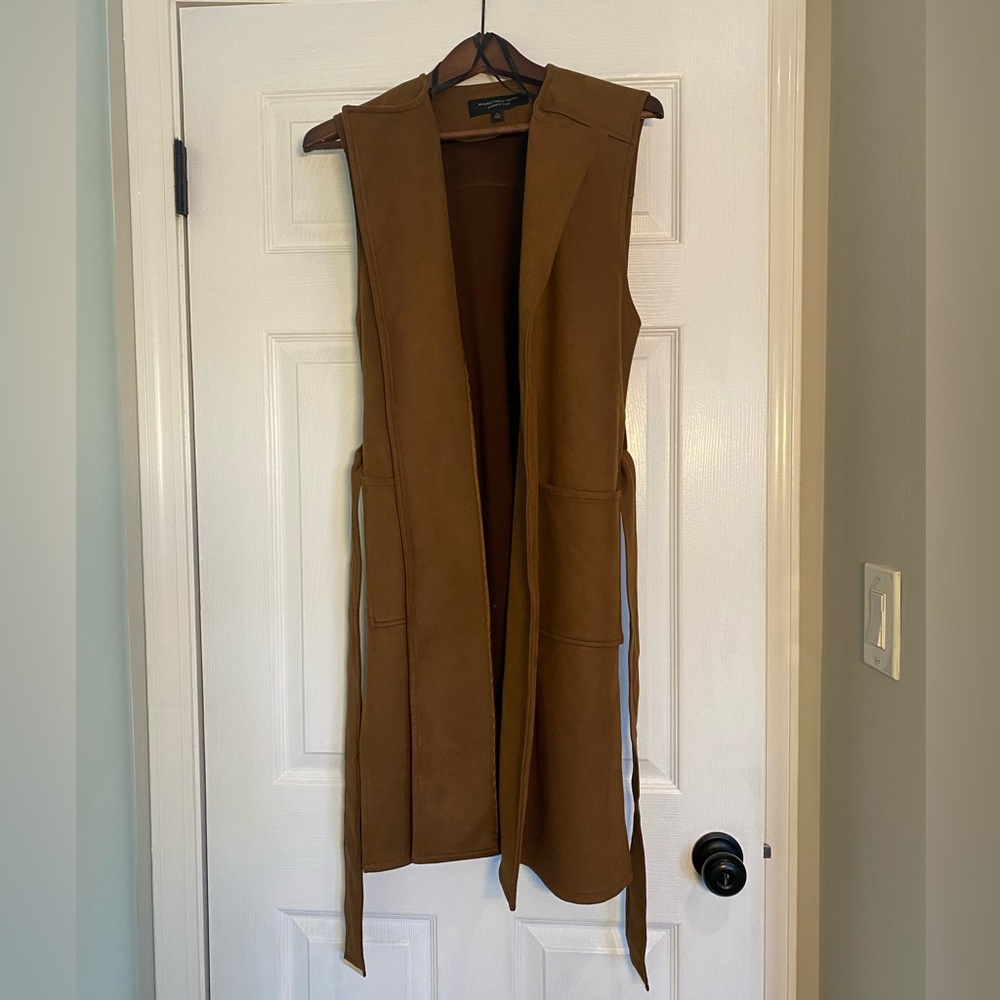 Marc New York belted open vest